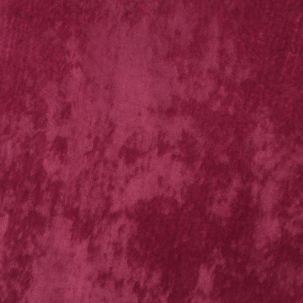 Velour Gardiner 2 stk. Vinrød 260 x 140 cm Fløjl