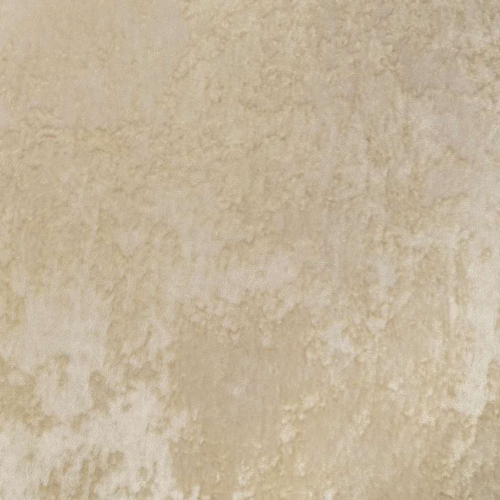 Velour Gardiner 2 stk. Creme 260 x 140 cm Fløjl