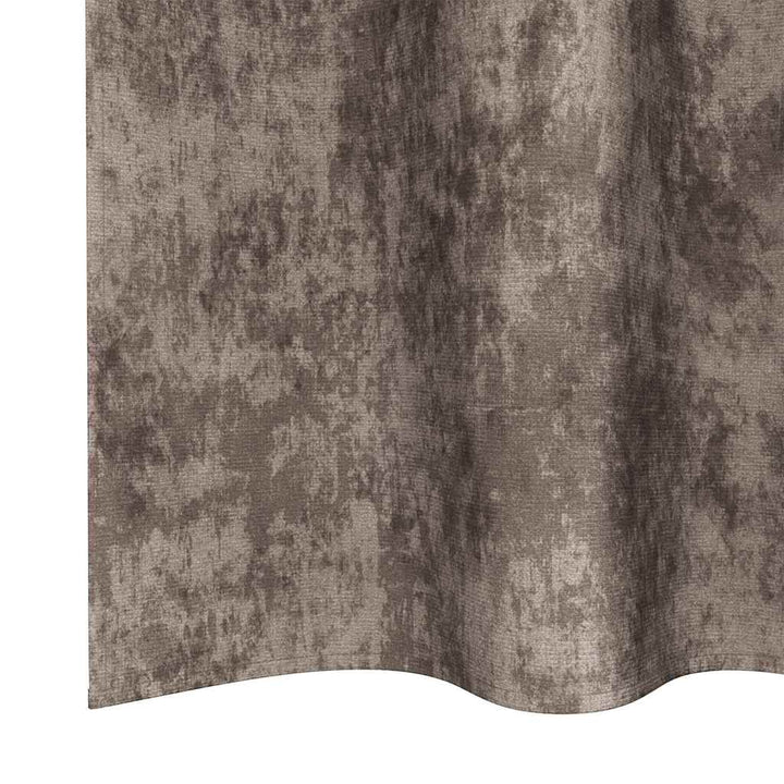 Velour Gardiner 2 stk. Cappuccino 175 x 140 cm Fløjl