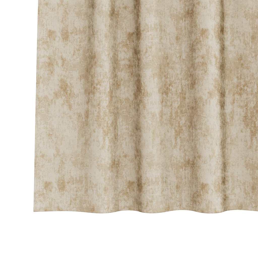 Velour Gardiner med gardiner 2 pcs Creme 140 x 140 cm Fløjl