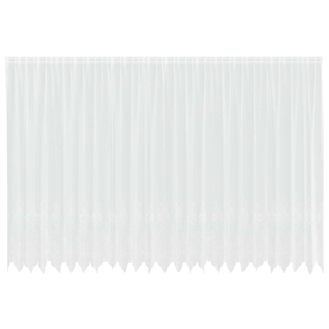 Lace Gardin Hvid 240 x 600 cm Polyester