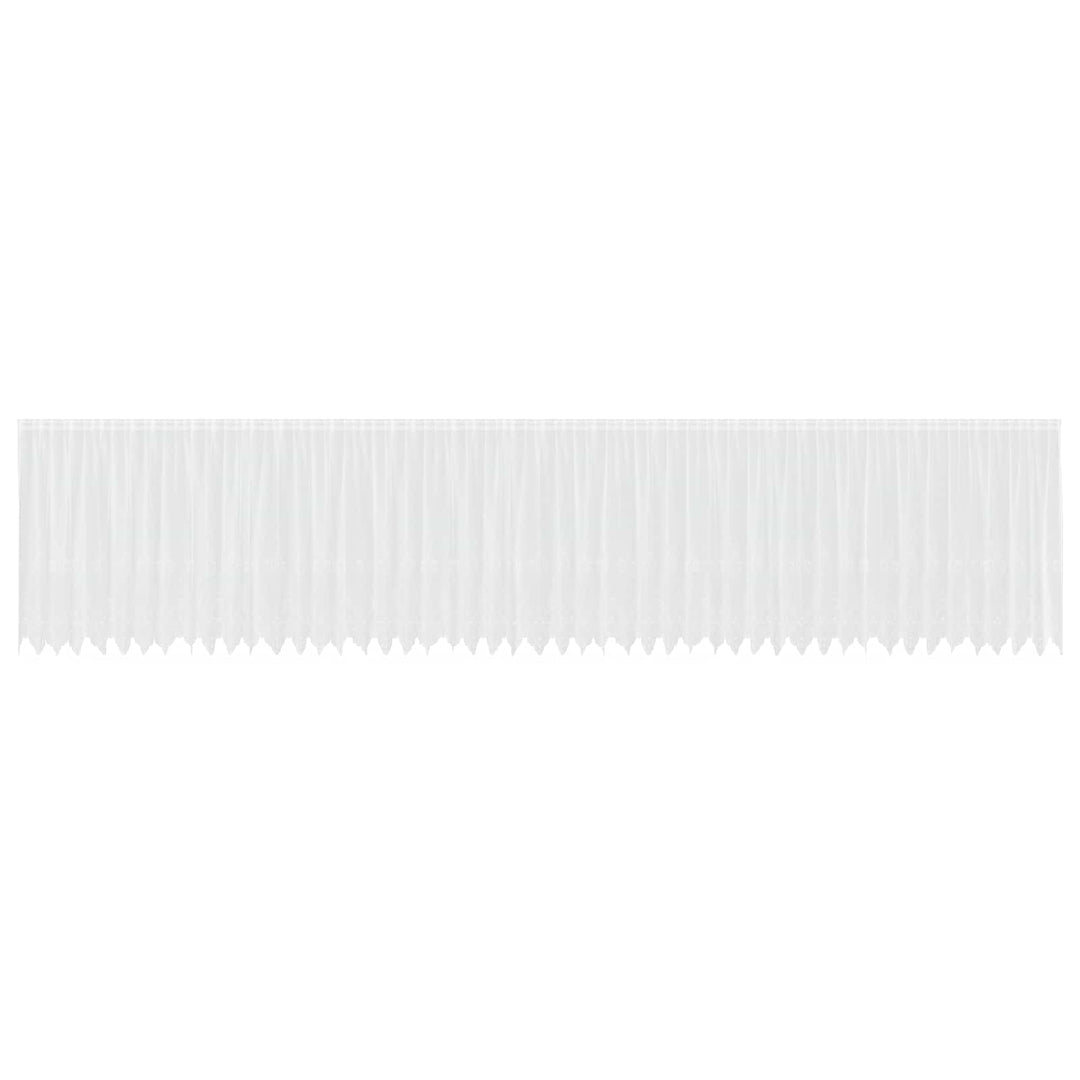 Lace Gardin Hvid 140 x 1200 cm Polyester