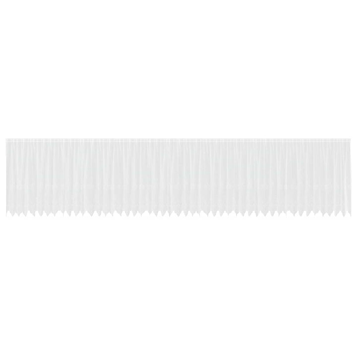 Lace Gardin Hvid 140 x 1200 cm Polyester