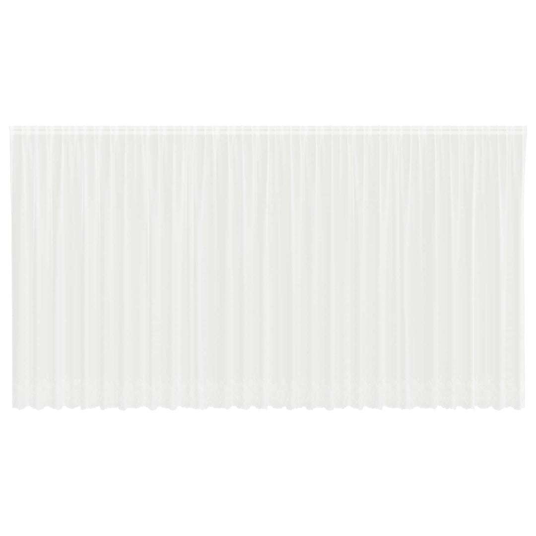 Lace Gardin Hvid 200 x 750 cm Polyester