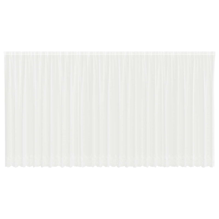 Lace Gardin Hvid 200 x 750 cm Polyester