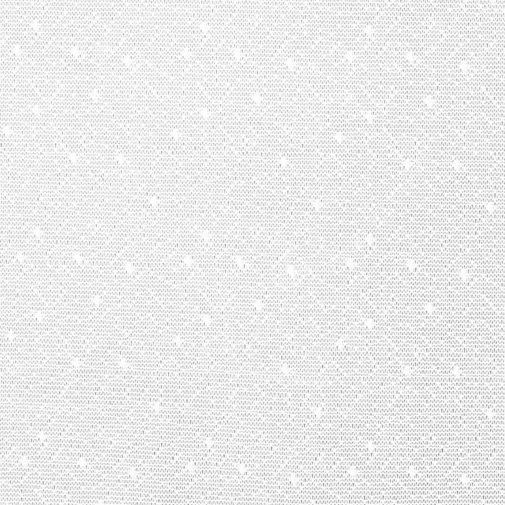 Lace Gardin med gardiner Blomstret Hvid 245 x 1200 cm Polyester