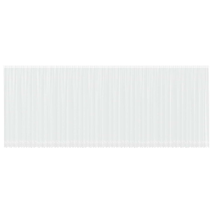 Lace Gardin med gardiner Hvid 1200 x 280 cm Polyester