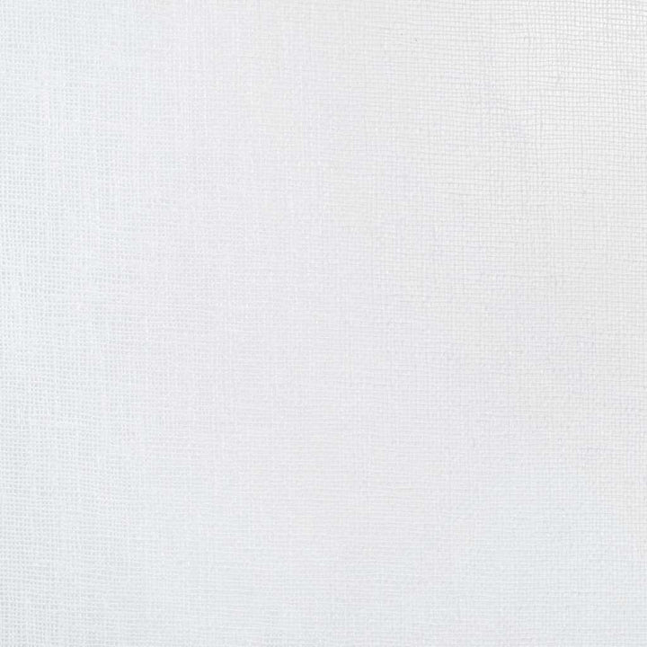 Voile Gardin med gardiner 2 pcs Hvid 175 x 140 cm Polyester