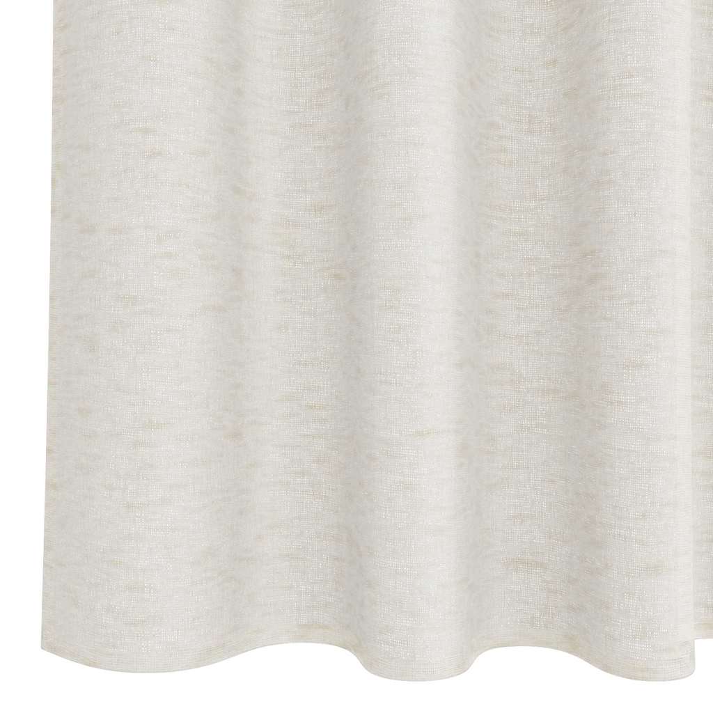Voile Gardin 2 stk. Creme 245 x 140 cm Polyester