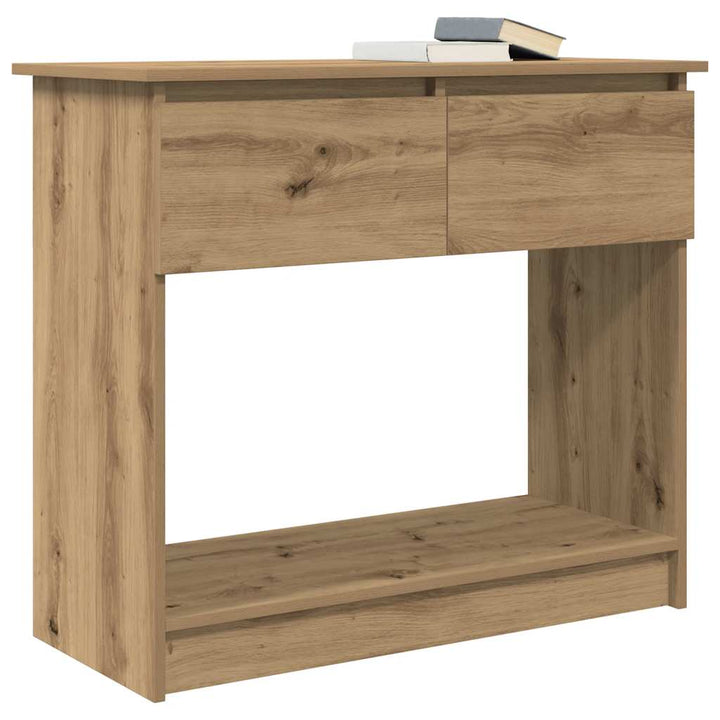 konsolbord med skuffer 85,5x38,5x74,5 cm kunsteg