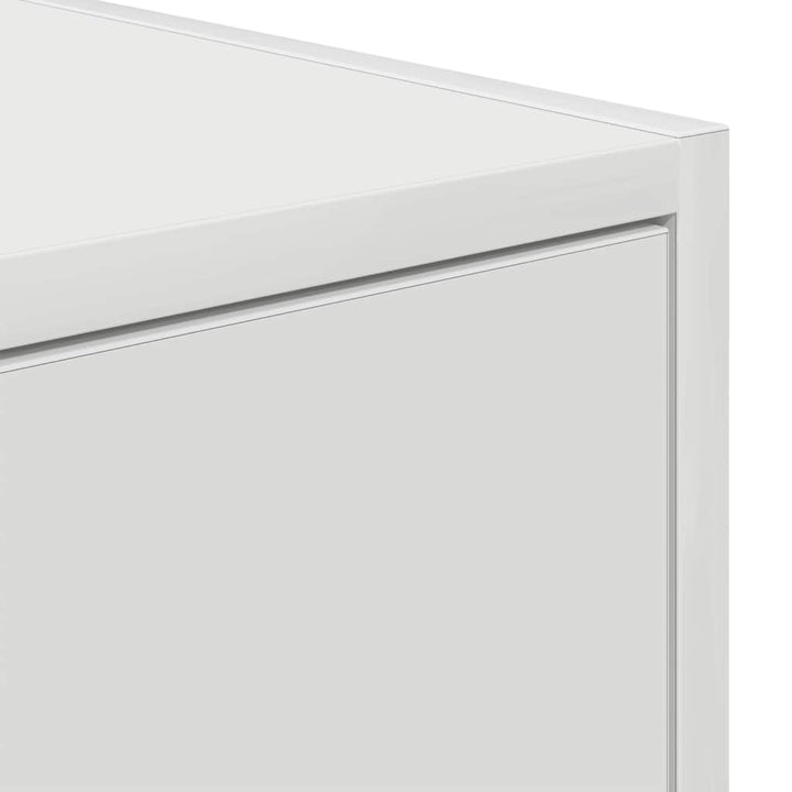 tv-bord 60x31x25,5 cm konstrueret træ hvid