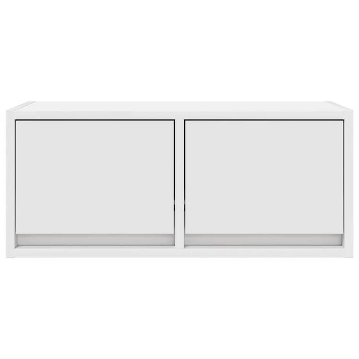 tv-bord 60x31x25,5 cm konstrueret træ hvid