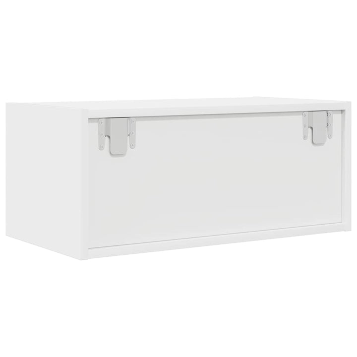 tv-bord 60x31x25,5 cm konstrueret træ hvid