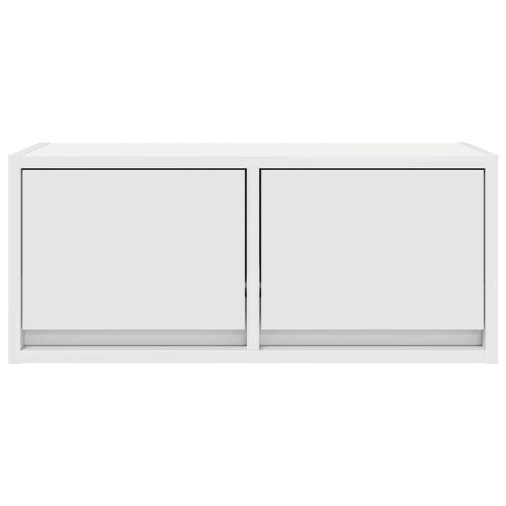 tv-borde 2 stk. 60x31x25,5 cm konstrueret træ hvid