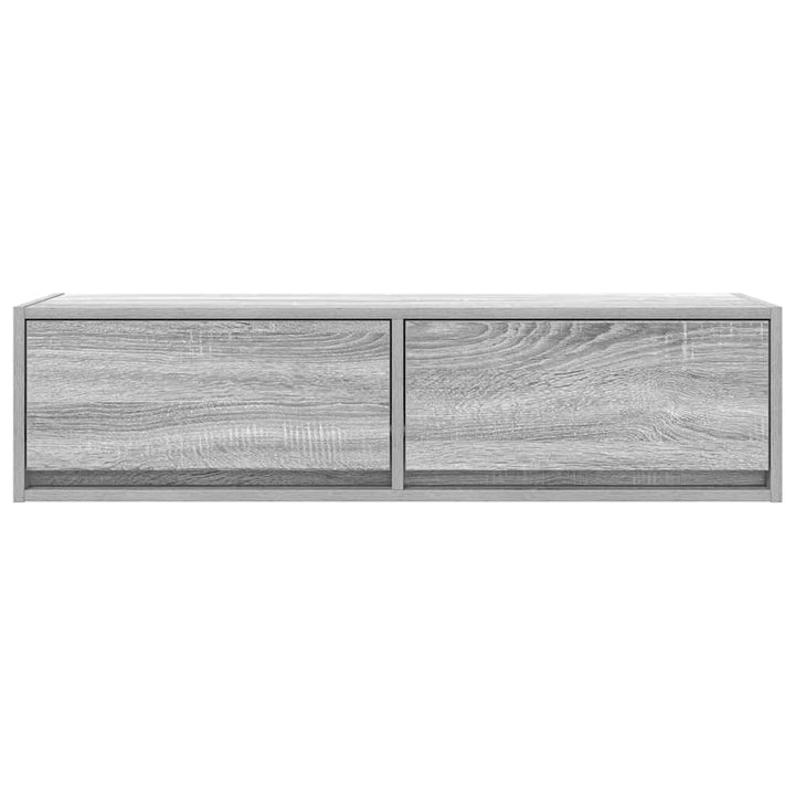 TV-skab Grå sonoma-eg 100 x 31 x 25,5 cm Konstrueret træ