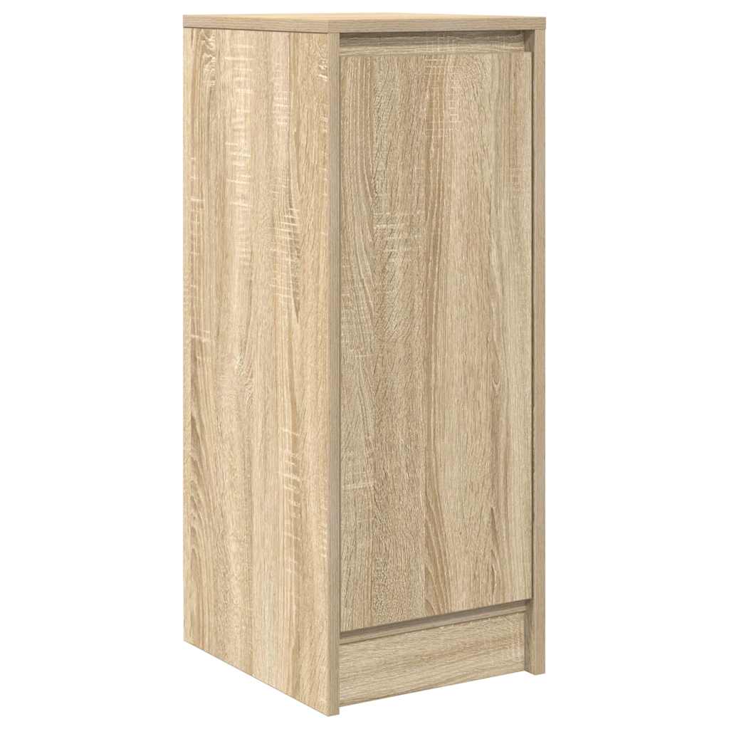 skænk 29,5x34x76 cm konstrueret træ sonoma-eg