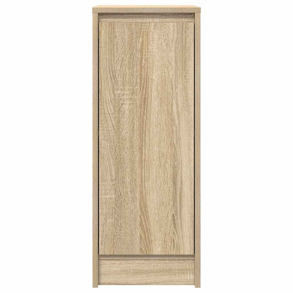 skænk 29,5x34x76 cm konstrueret træ sonoma-eg