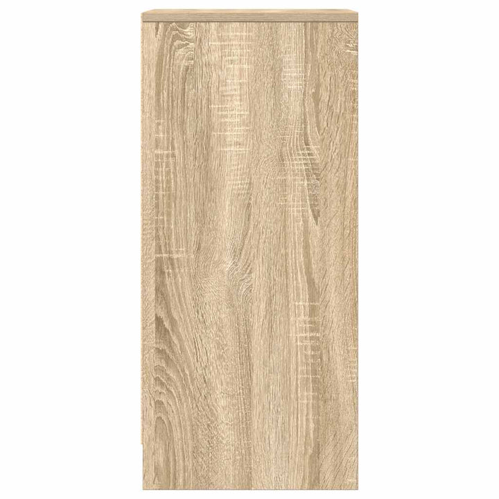 skænk 29,5x34x76 cm konstrueret træ sonoma-eg