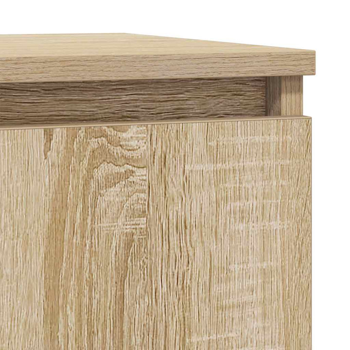 skænk 29,5x34x76 cm konstrueret træ sonoma-eg