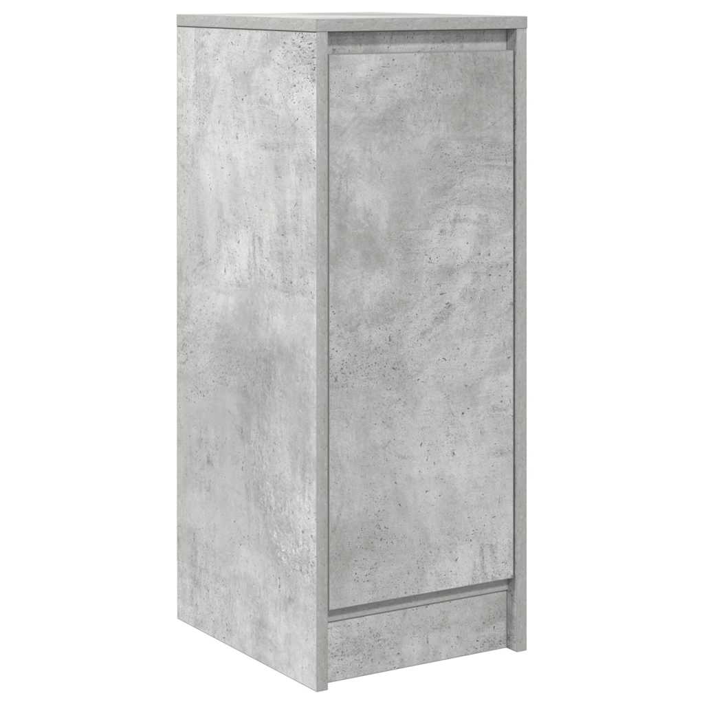 skænk 29,5x34x76 cm konstrueret træ betongrå