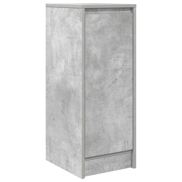 skænk 29,5x34x76 cm konstrueret træ betongrå