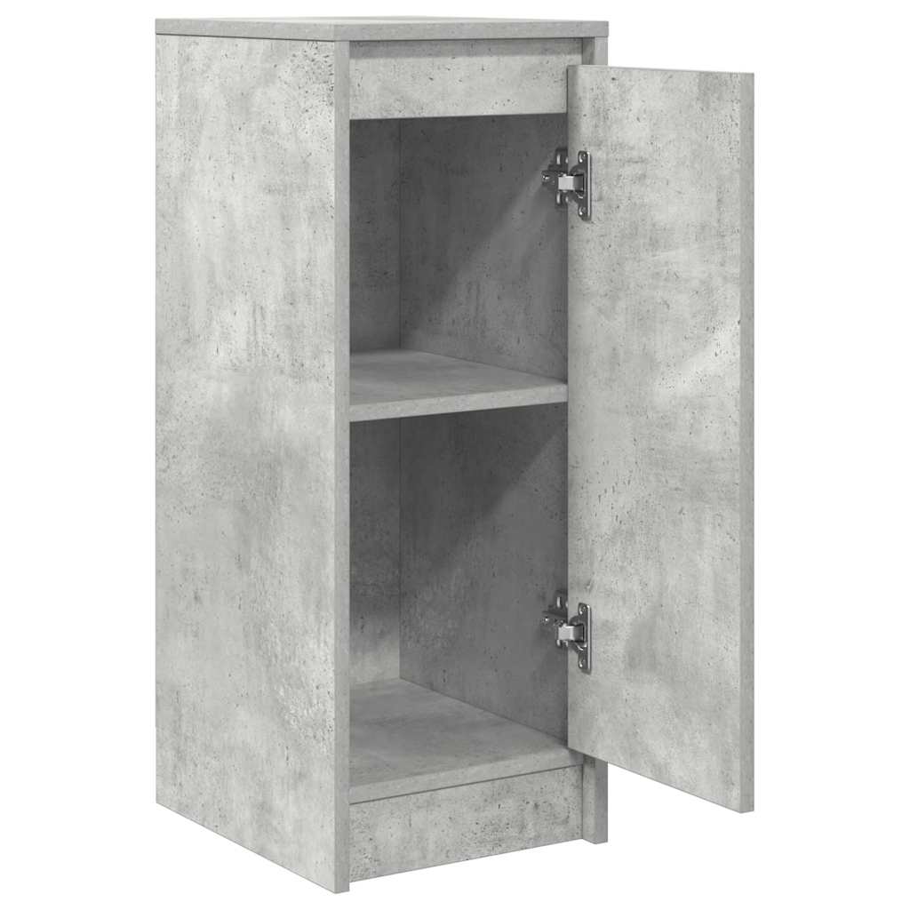 skænk 29,5x34x76 cm konstrueret træ betongrå