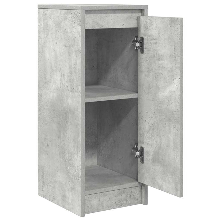 skænk 29,5x34x76 cm konstrueret træ betongrå