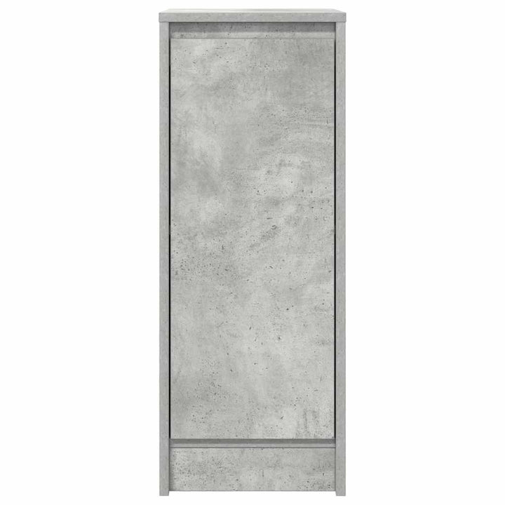 skænk 29,5x34x76 cm konstrueret træ betongrå