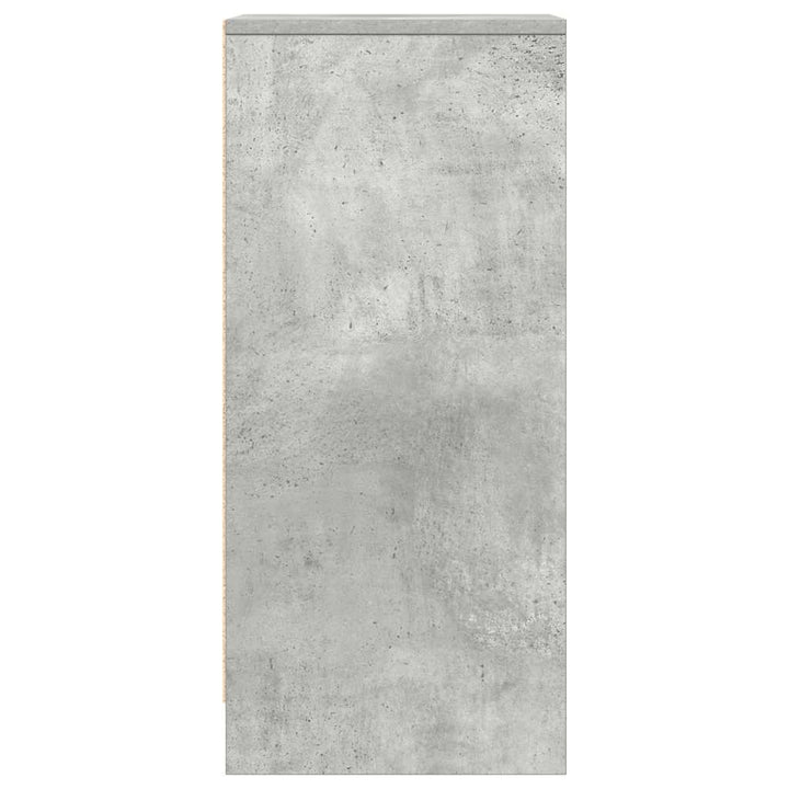 skænk 29,5x34x76 cm konstrueret træ betongrå