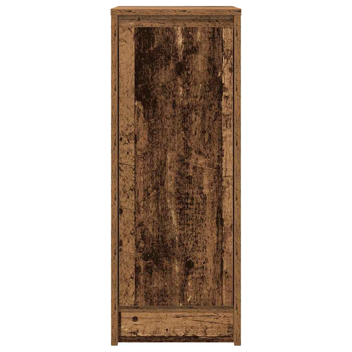 skænk 29,5x34x76 cm konstrueret træ antikt trælook