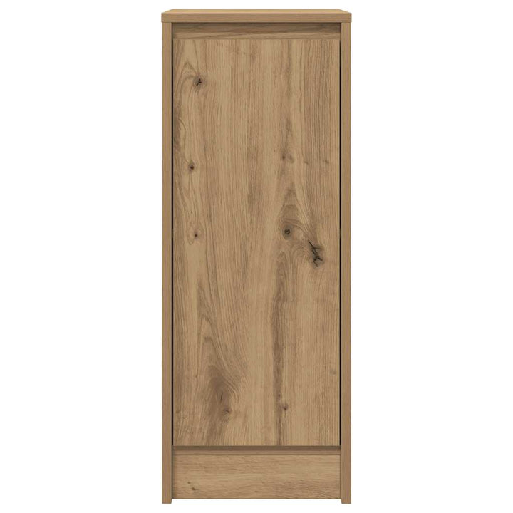 skænk 29,5x34x76 cm konstrueret træ kunsteg