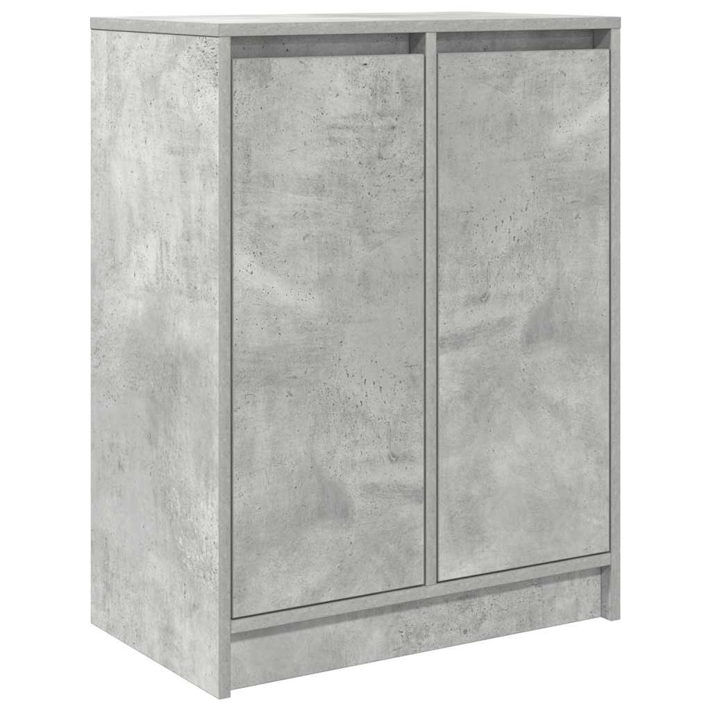 skænk 57x34x76 cm konstrueret træ betongrå