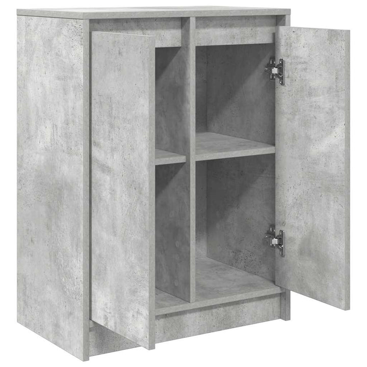 skænk 57x34x76 cm konstrueret træ betongrå