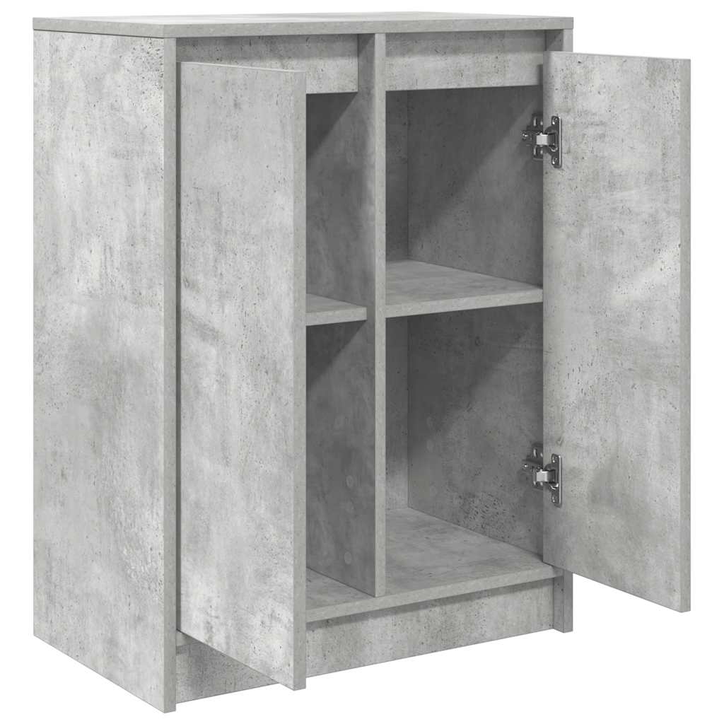 skænk 57x34x76 cm konstrueret træ betongrå