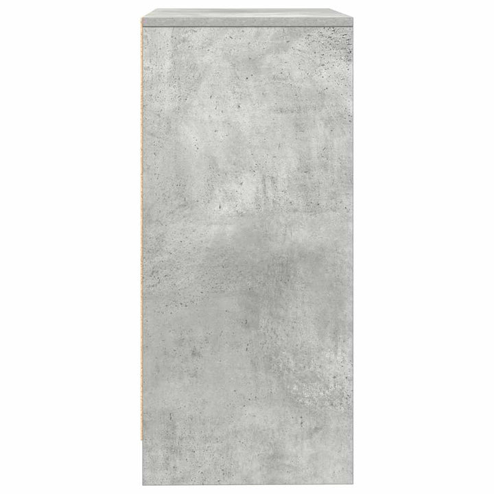 skænk 57x34x76 cm konstrueret træ betongrå
