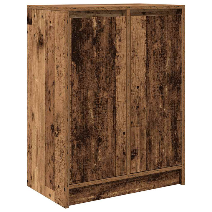 skænk 57x34x76 cm konstrueret træ antikt træ