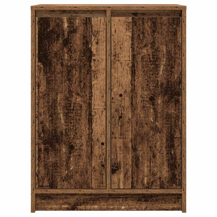 skænk 57x34x76 cm konstrueret træ antikt træ