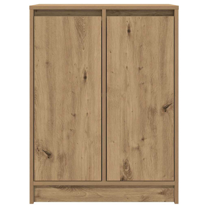skænk 57x34x76 cm konstrueret træ kunsteg