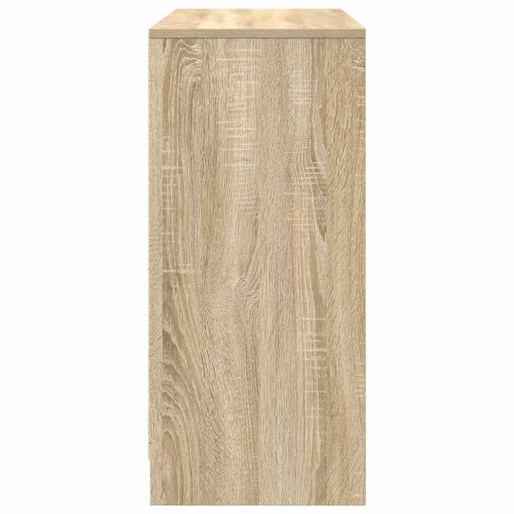 skænk 85x34x76 cm konstrueret træ sonoma-eg