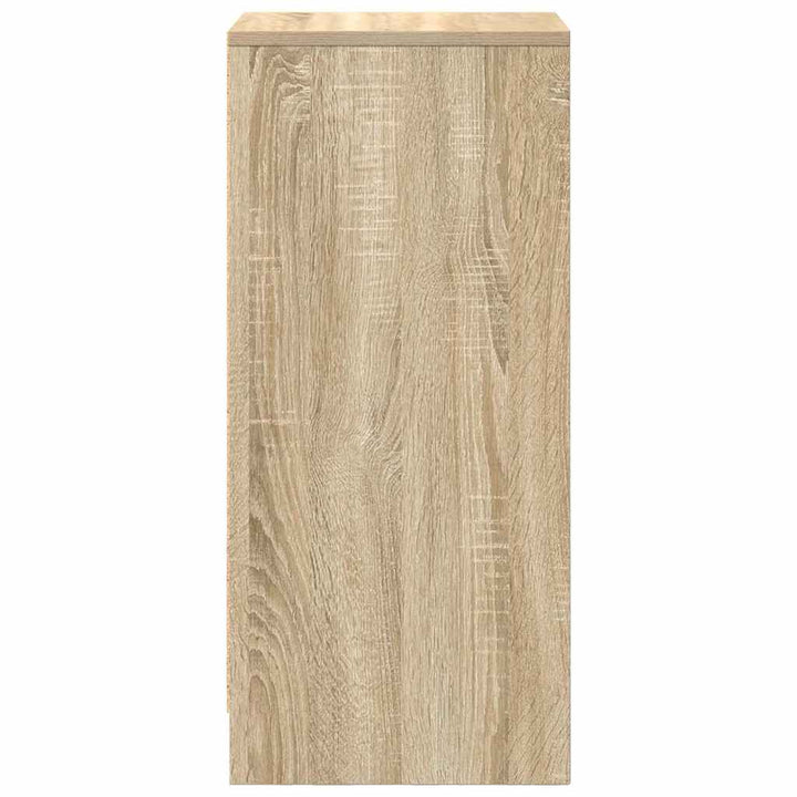 skænk 29,5x34x76 cm konstrueret træ sonoma-eg