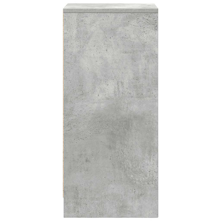 skænk 29,5x34x76 cm konstrueret træ betongrå