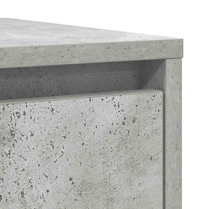 skænk 29,5x34x76 cm konstrueret træ betongrå