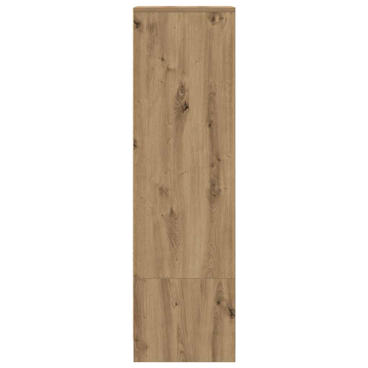 højskab 29,5x34x119,5 cm konstrueret træ kunsteg