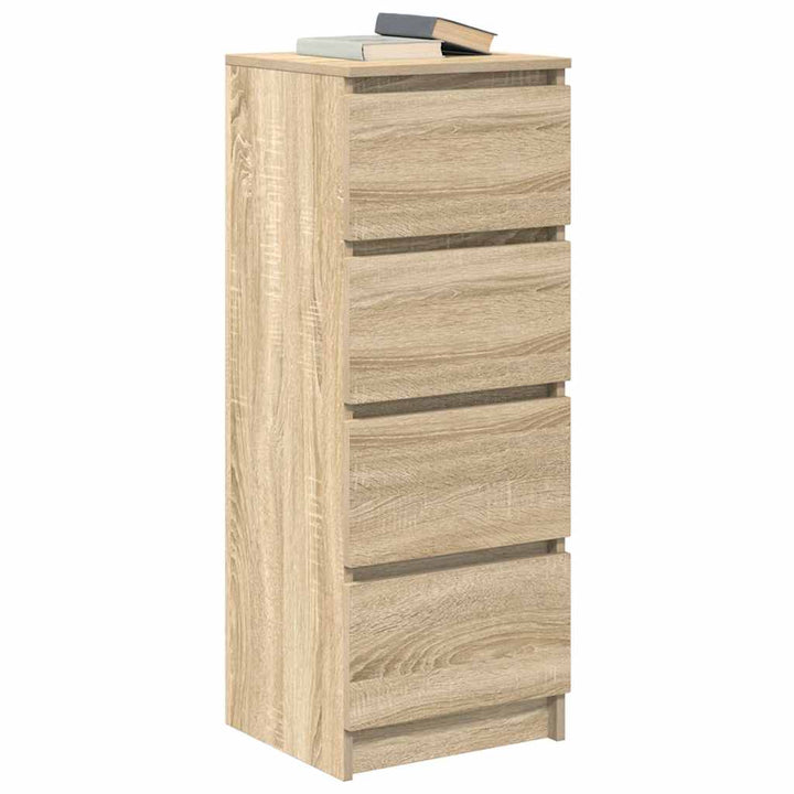 skænk 37,5x35x99 cm konstrueret træ sonoma-eg