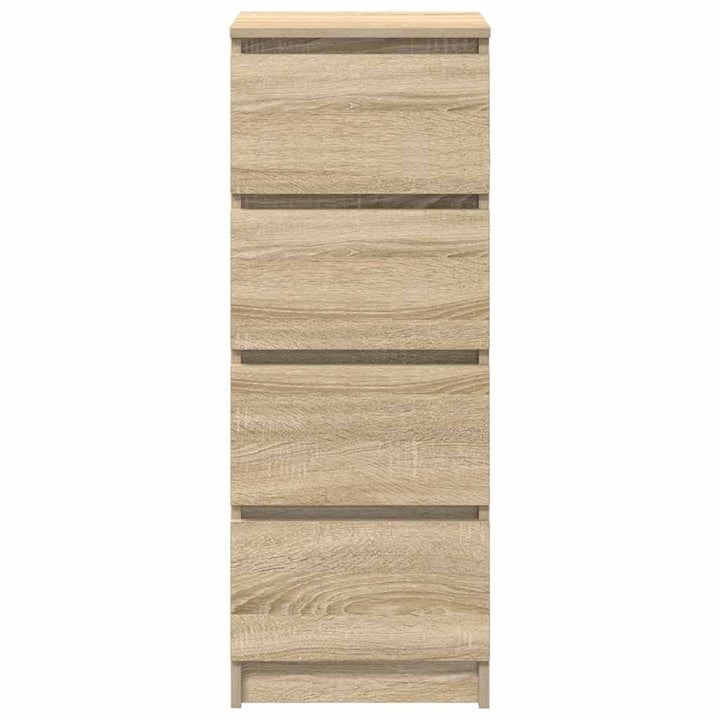 skænk 37,5x35x99 cm konstrueret træ sonoma-eg