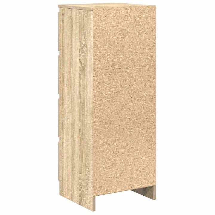skænk 37,5x35x99 cm konstrueret træ sonoma-eg