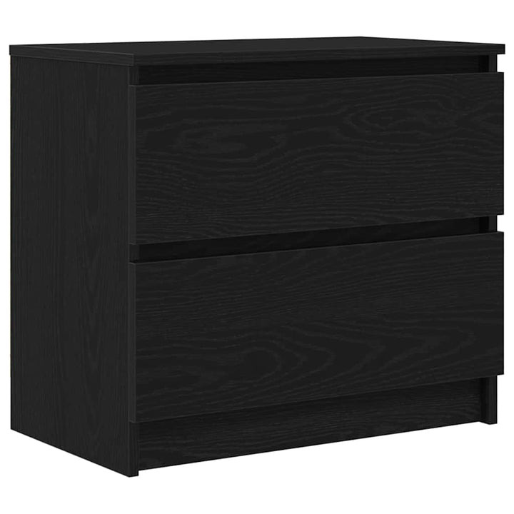 tv-bord 60x35x54 cm konstrueret træ sort