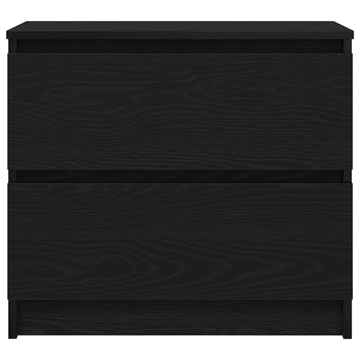 tv-bord 60x35x54 cm konstrueret træ sort