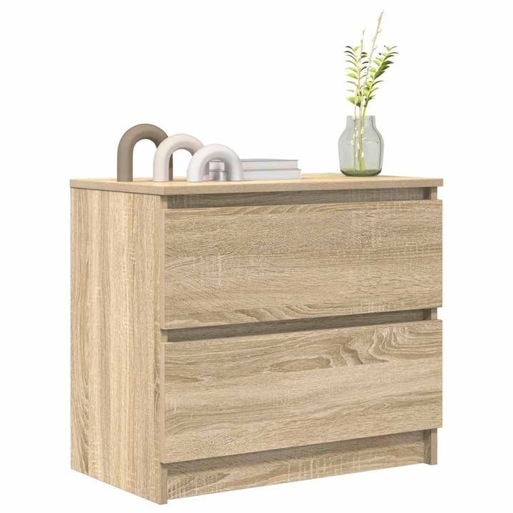 tv-bord 60x35x54 cm konstrueret træ sonoma-eg