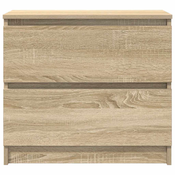 tv-bord 60x35x54 cm konstrueret træ sonoma-eg